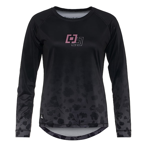 Bike Jersey Horsefeathers Deco LS black/cheetah 2026 - 1