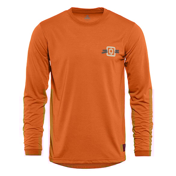Bike koszulka Horsefeathers Fury LS burnt orange 2025 - 4