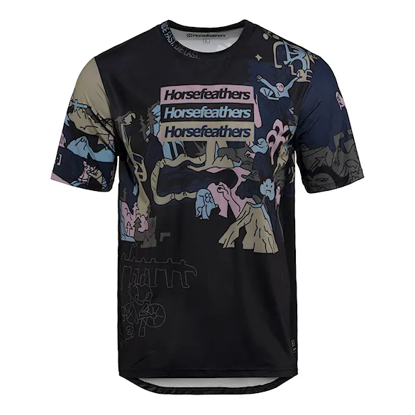 Bike Jersey Horsefeathers Quantum doodle 2026 - 1