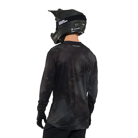 Bike Jersey Horsefeathers Quantum LS thyme camo 2025 - 2