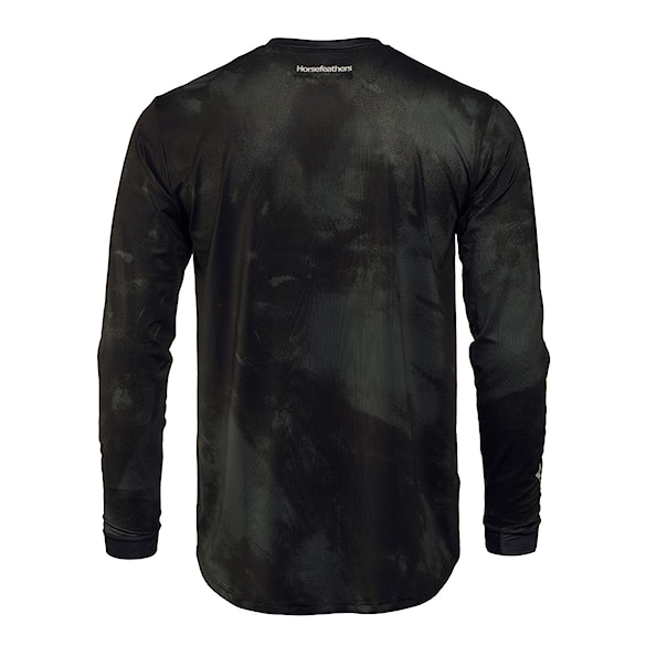 Bike Jersey Horsefeathers Quantum LS thyme camo 2025 - 5