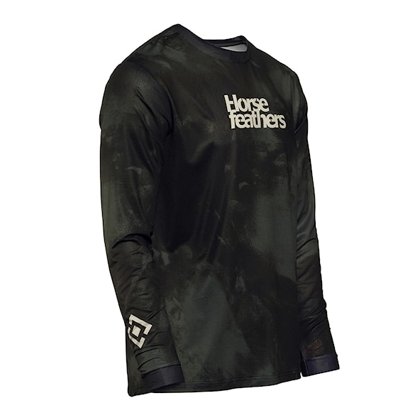 Bike Jersey Horsefeathers Quantum LS thyme camo 2025 - 6