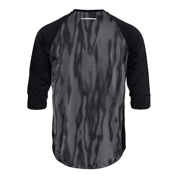 Bike koszulka Horsefeathers Spike 3/4 halftone/black 2025 - 2