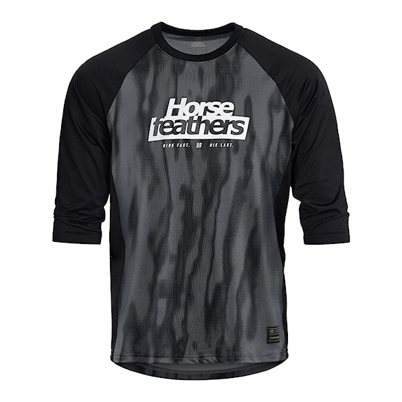 Bike koszulka Horsefeathers Spike 3/4 halftone/black 2025 - 1
