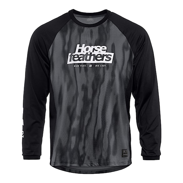 Bike dres Horsefeathers Spike LS halftone/black 2025 - 1