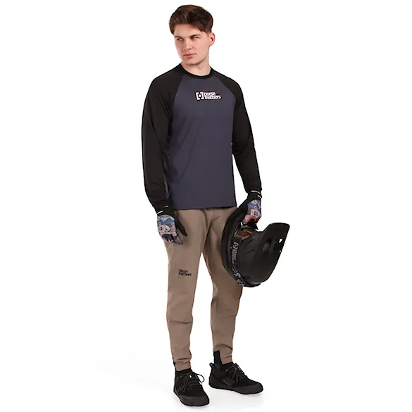 Bike koszulka Horsefeathers Spike LS indigo/black 2026 - 5