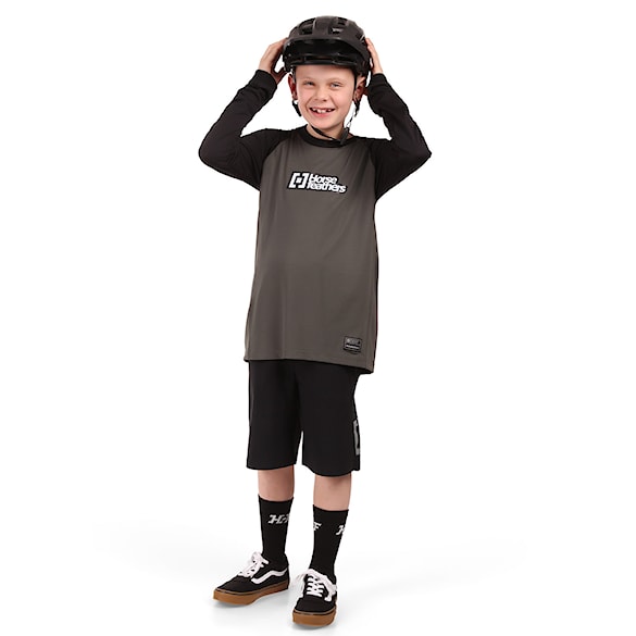 Bike dres Horsefeathers Spike LS Youth chimera/black 2026 - 5