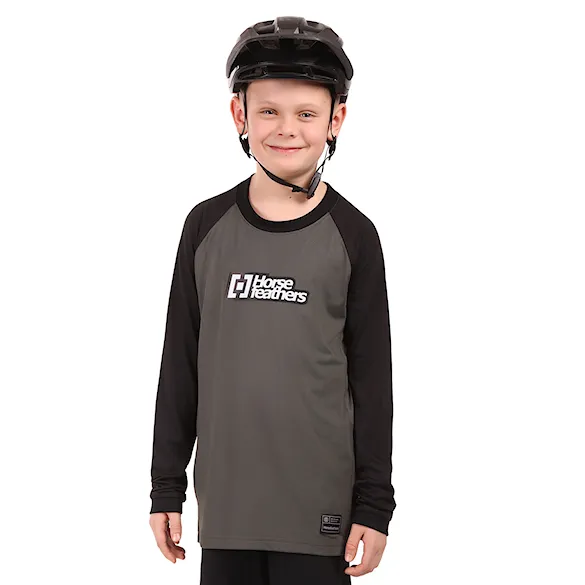 Bike koszulka Horsefeathers Spike LS Youth chimera/black 2026 - 1