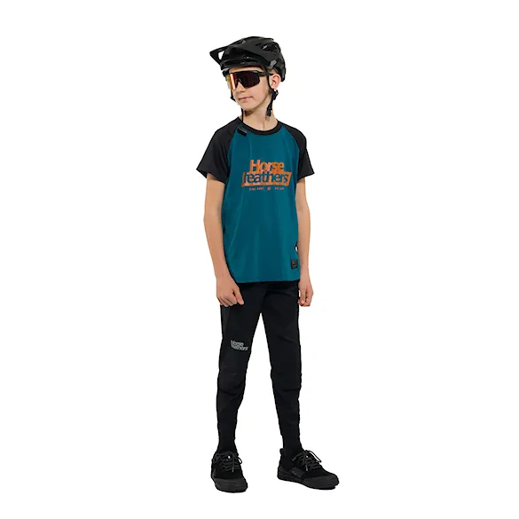 Bike dres Horsefeathers Spike Youth petrol/black 2025 - 4