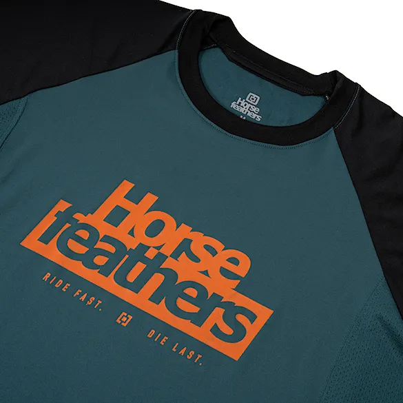 Bike dres Horsefeathers Spike Youth petrol/black 2025 - 5