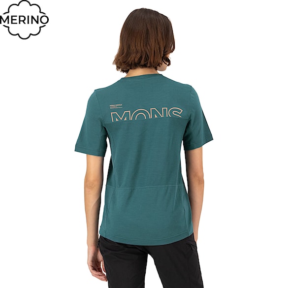 Bike dres Mons Royale Wms Tarn Merino abyss 2025 - 1