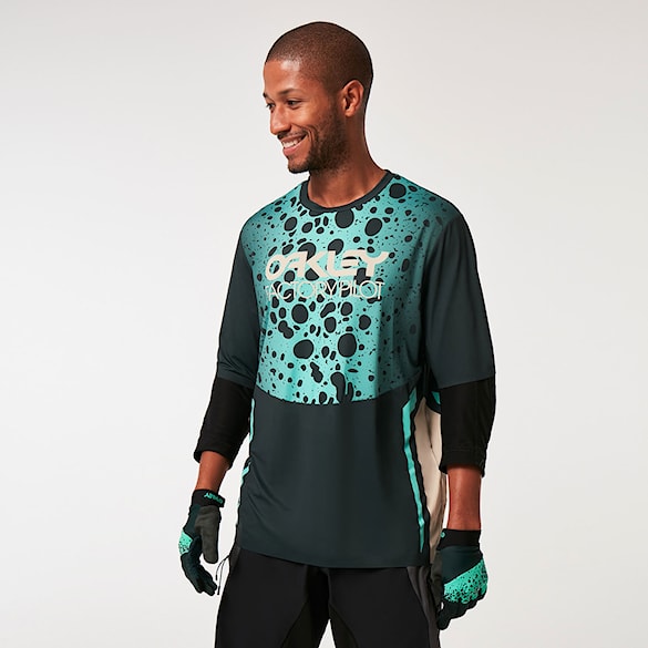 Bike koszulka Oakley Maven Rc Ss green frog 2023 - 4