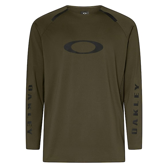Bike koszulka Oakley Maven Scrub Elite LS Jersey army green 2026 - 1