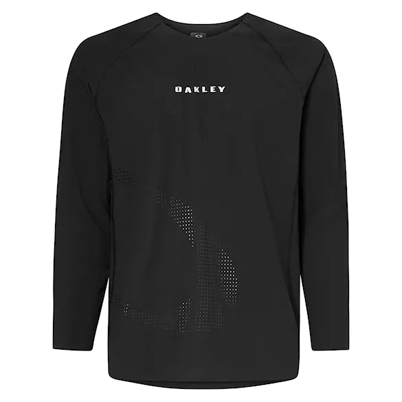 Bike dres Oakley Seeker Whip LS Jersey pitch black 2026 - 1