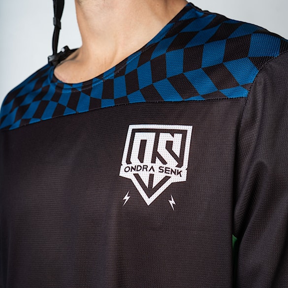 Bike koszulka SNOWBOARD ZEZULA Ondra Šenk LS Jersey Uni black/blue 2025 - 5