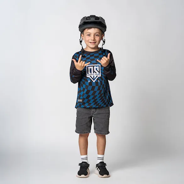 Bike Jersey SNOWBOARD ZEZULA Ondra Šenk LS Jersey Youth black/blue 2025 - 5