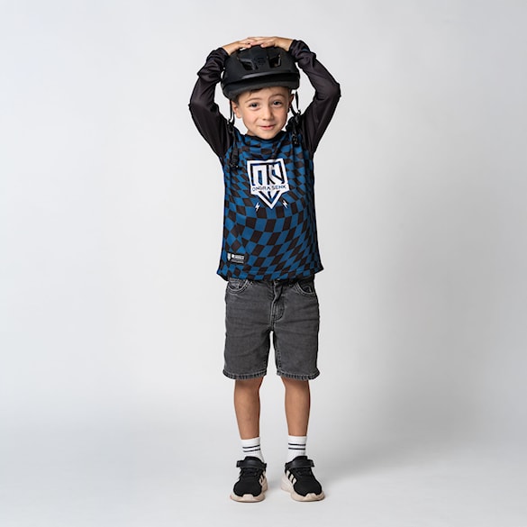 Bike Jersey SNOWBOARD ZEZULA Ondra Šenk LS Jersey Youth black/blue 2025 - 6