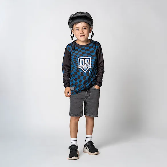 Bike Jersey SNOWBOARD ZEZULA Ondra Šenk LS Jersey Youth black/blue 2025 - 4