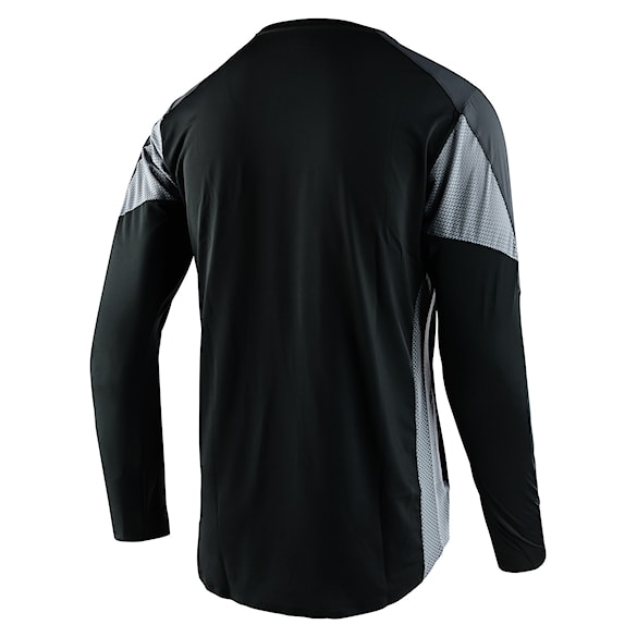 Bike koszulka Troy Lee Designs Drift LS Solid dark charcoal 2023 - 2