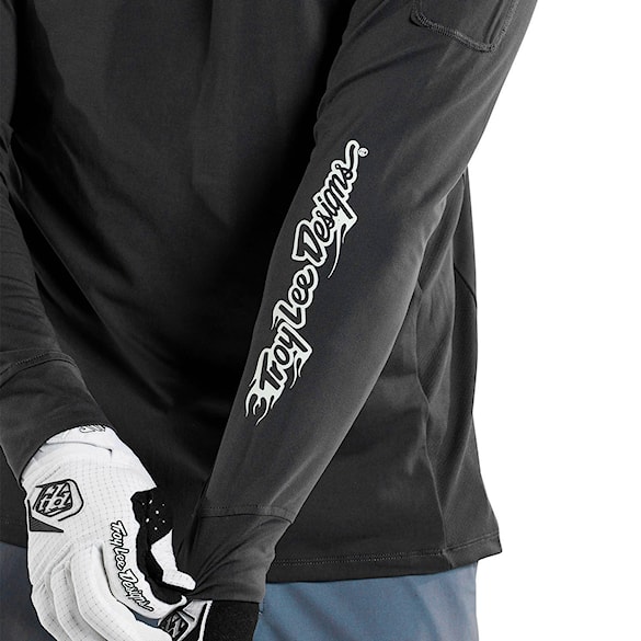 Bike koszulka Troy Lee Designs Ruckus LS Ride burn out carbon 2025 - 14
