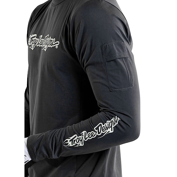 Bike koszulka Troy Lee Designs Ruckus LS Ride burn out carbon 2025 - 15