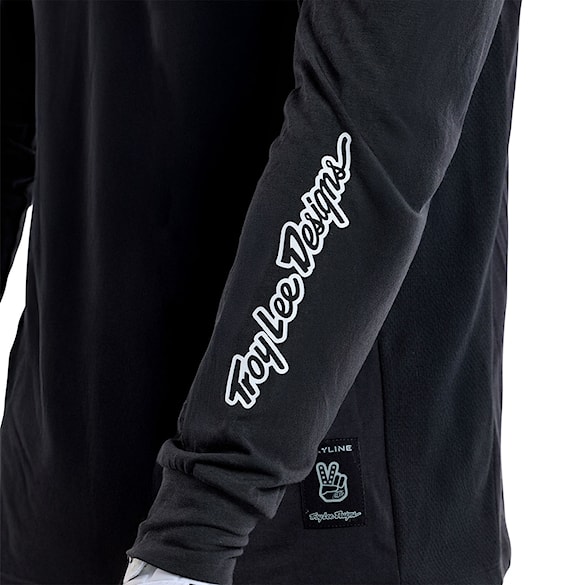 Bike koszulka Troy Lee Designs Skyline LS Ride signature black 2025 - 12