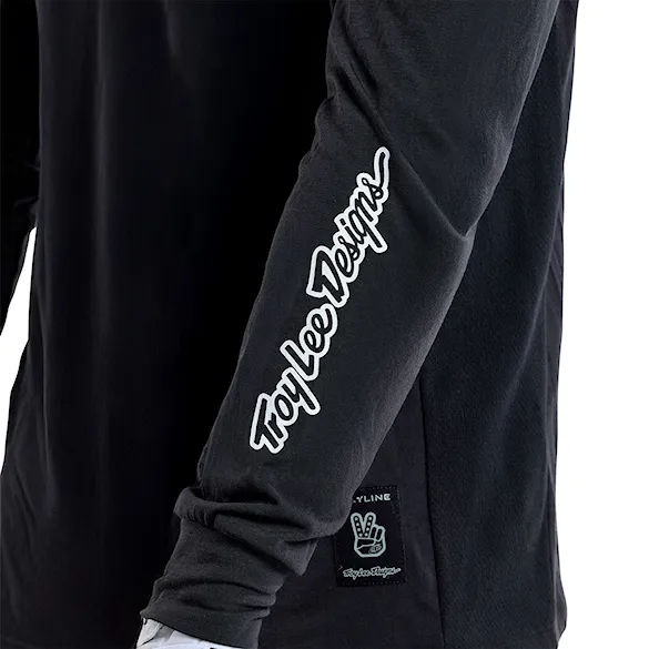 Bike dres Troy Lee Designs Skyline LS Ride signature black 2025 - 12