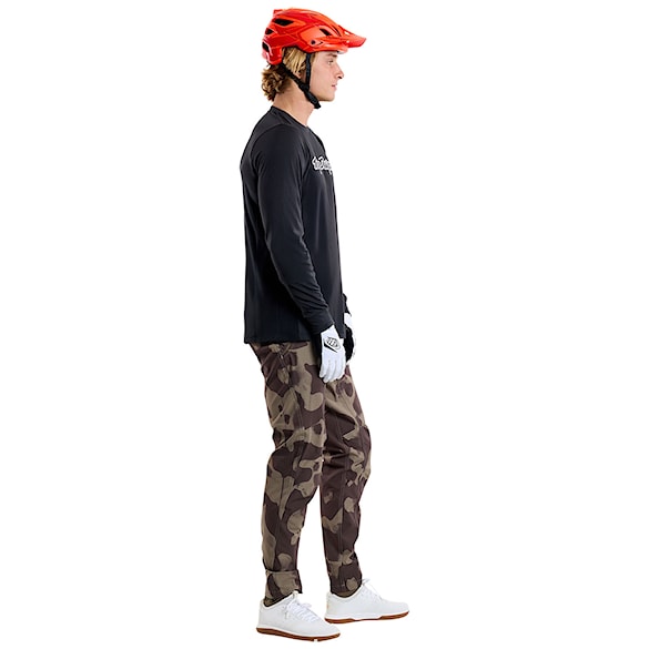 Bike koszulka Troy Lee Designs Skyline LS Ride signature black 2025 - 7