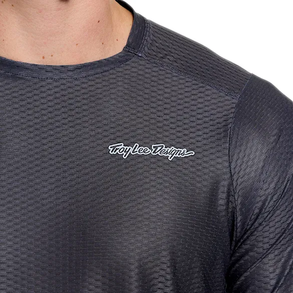Bike Jersey Troy Lee Designs Skyline Pro Air LS mono carbon 2026 - 7