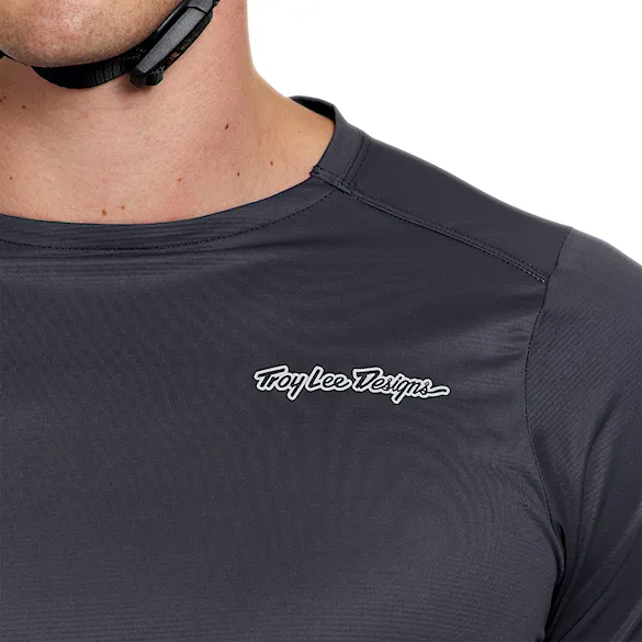 Bike Jersey Troy Lee Designs Skyline Pro LS mono carbon 2026 - 4