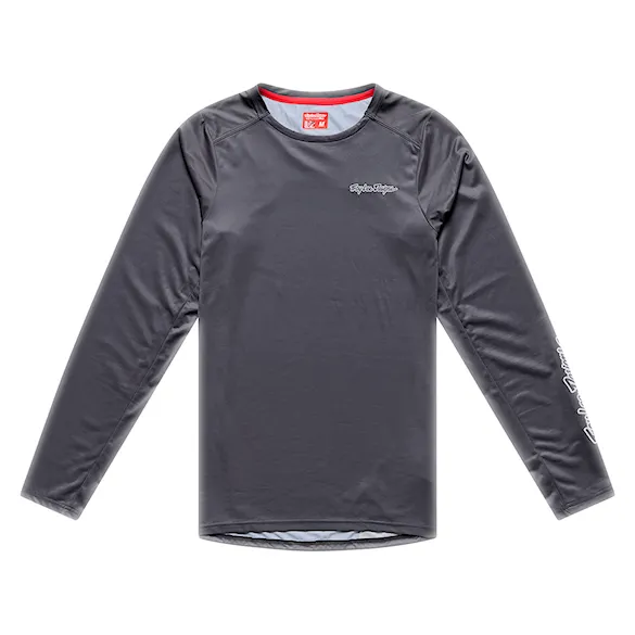Bike Jersey Troy Lee Designs Skyline Pro LS mono carbon 2026 - 7