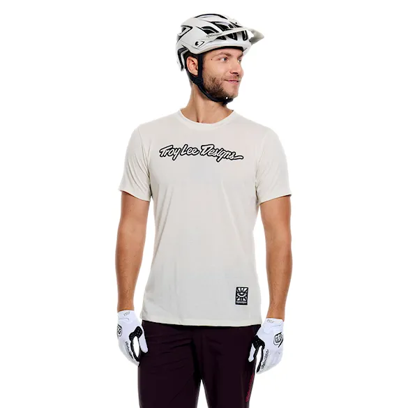Bike koszulka Troy Lee Designs Skyline SS Ride signature pumice 2026 - 1