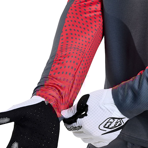 Bike Jersey Troy Lee Designs Sprint LS mono steel blue 2025 - 14