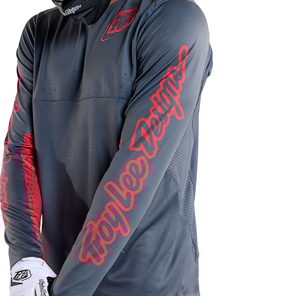 Bike Jersey Troy Lee Designs Sprint LS mono steel blue 2025 - 15