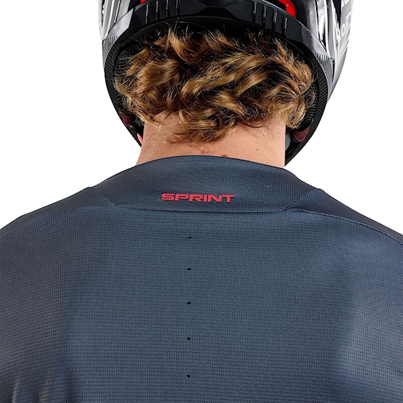 Bike Jersey Troy Lee Designs Sprint LS mono steel blue 2025 - 16
