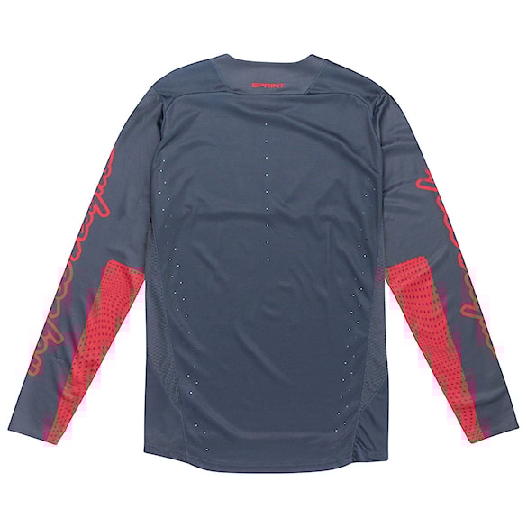 Bike Jersey Troy Lee Designs Sprint LS mono steel blue 2025 - 3