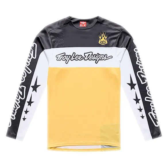 Bike koszulka Troy Lee Designs Sprint Pro yo moto butter 2026 - 4