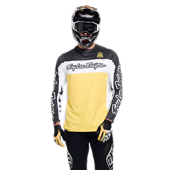 Bike koszulka Troy Lee Designs Sprint Pro yo moto butter 2026 - 1