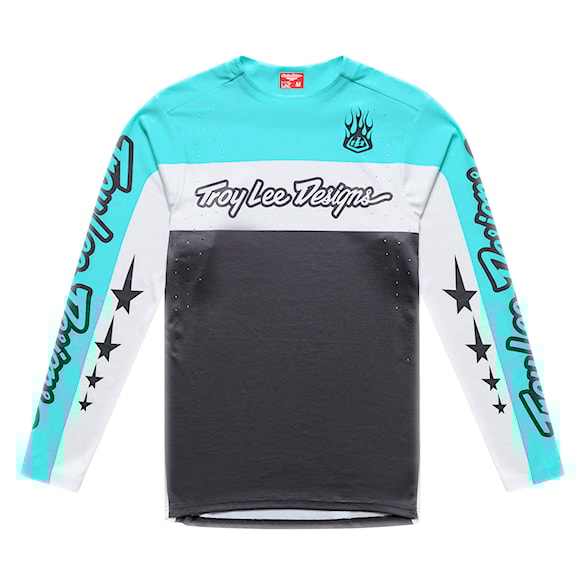 Bike Jersey Troy Lee Designs Sprint Pro yo moto carbon 2026 - 4