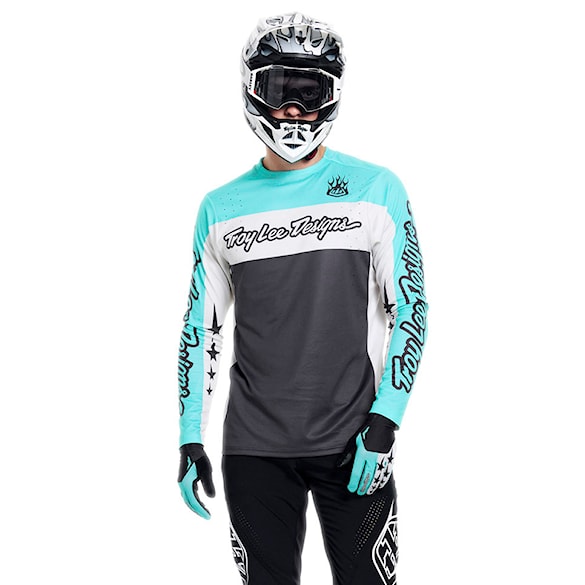 Bike Jersey Troy Lee Designs Sprint Pro yo moto carbon 2026 - 1