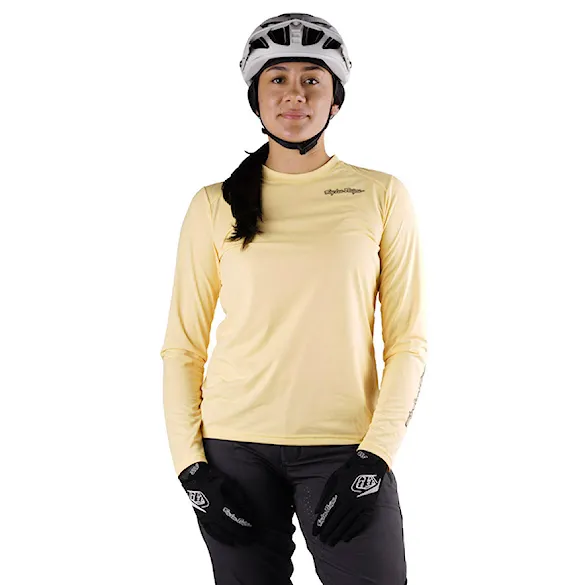 Bike dres Troy Lee Designs Wms Lilium Pro LS mono butter 2026 - 1