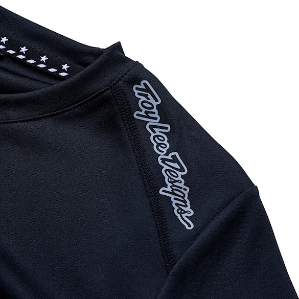 Bike Jersey Troy Lee Designs Wms Lilium SS mono black 2025 - 3