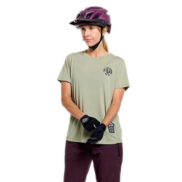 Bike koszulka Troy Lee Designs Wms Lilium SS Ride stamps sage 2026 - 2