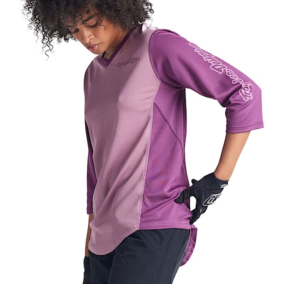 Bike Jersey Troy Lee Designs Wms Mischief 3/4 Jersey solid rosewood 2024 - 4