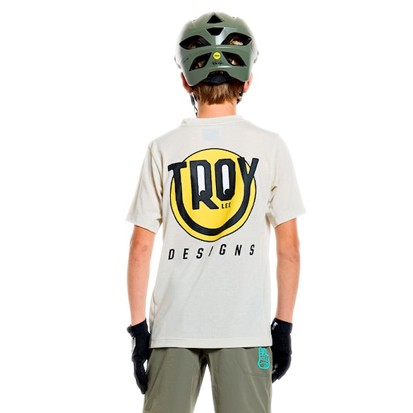 Bike dres Troy Lee Designs Youth Skyline SS Ride happy pumice 2026 - 1
