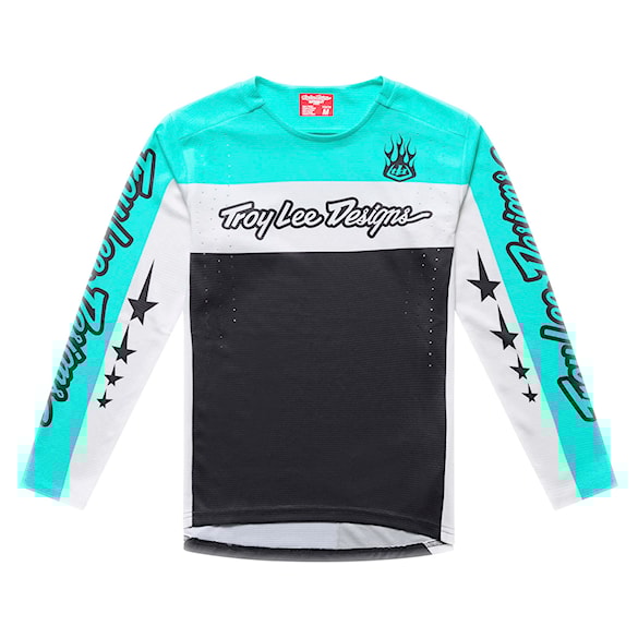Bike Jersey Troy Lee Designs Youth Sprint Pro yo moto carbon 2026 - 4