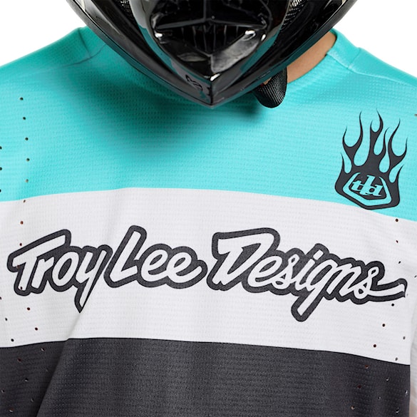 Bike Jersey Troy Lee Designs Youth Sprint Pro yo moto carbon 2026 - 7