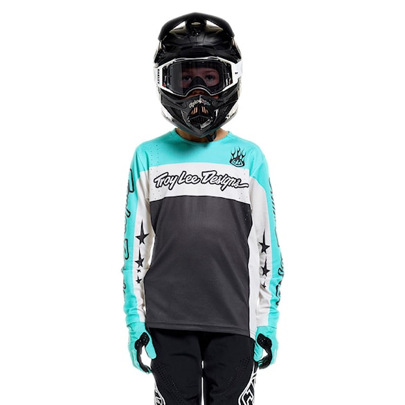 Bike Jersey Troy Lee Designs Youth Sprint Pro yo moto carbon 2026 - 1