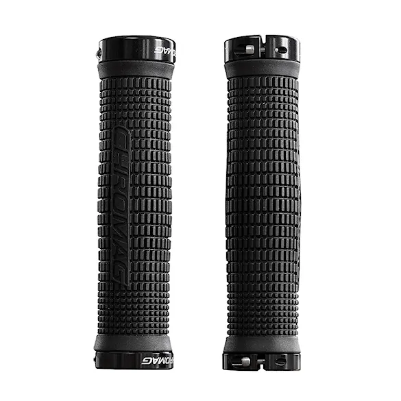 Bike gripy Chromag Squarewave black/black - 1