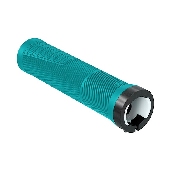 Bike gripy OneUp Thin Lock-On turquoise - 3